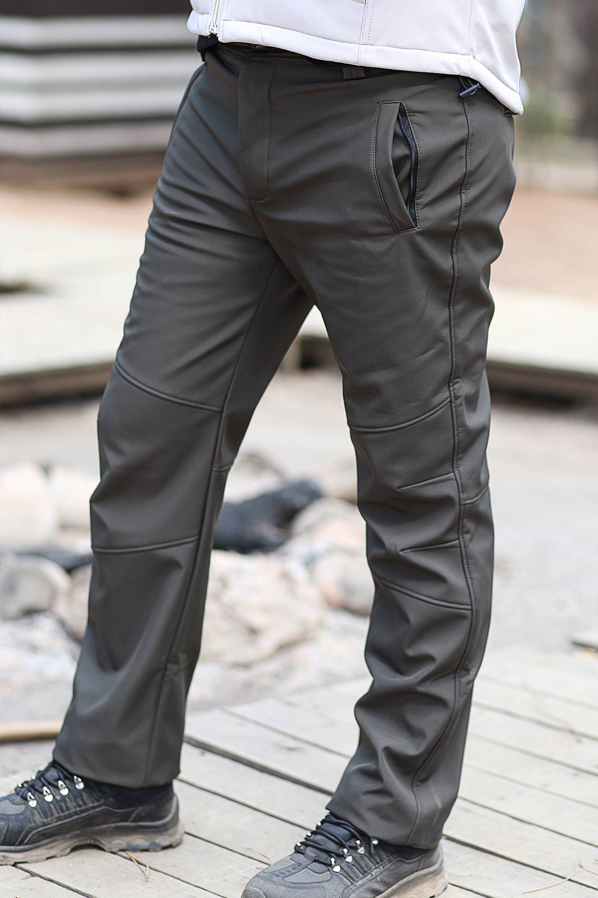 Fiyort FY93 Seword Haki Softshell Pantolon